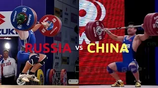 Footwork (Russian v.  Chinese)