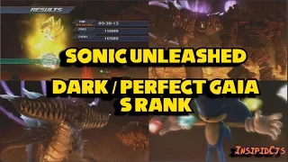 Sonic Unleashed: Final Boss - Dark Gaia/Perfect Dark Gaia S-Rank