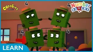 Square Club | Numberblocks | CBeebies