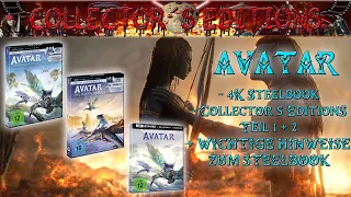 Unboxing - AVATAR - Collector´s Edition´s + 4K Steelbook + wichtiger Hinweis