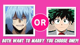 Would You Rather My Hero Academia Husbando Edition