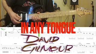 David Gilmour - In Any Tongue (Live in Pompeii) - Guitar Lesson Tab - By Andrew Squeezed Floyd