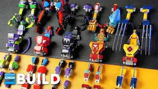 LEGO Speed Build! Marvel Mech Armor Collection 2022 | LEGO Marvel Super Heroes | Beat Build