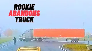 21 yr old Truck Driver Quits (SCHNEIDER ROOKIE ABANDONS TRUCK)