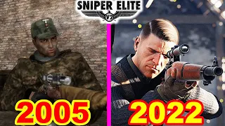 Evolution of Sniper Elite Games ( 2005-2022 )