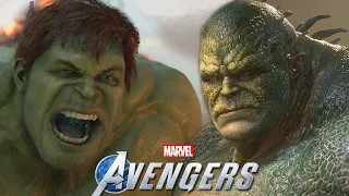 Hulk VS Abominável - Marvel's Avengers DUBLADO