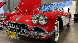 We Found A Super Rare Option On This 1960 Corvette!?! Classic Car Restoration Shop