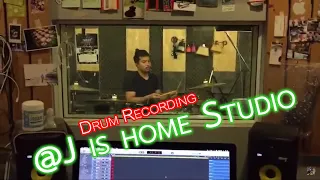 Drum Recording@ j is home studio | Sundaydrum