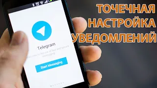 Уведомления в Телеграм: как ОТКЛЮЧИТЬ ЗВУК, всплывающие окна, поменять сигнал