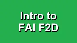Intro to FAI F2D Control-Line Combat