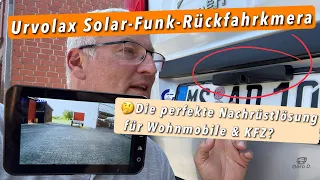 Ohne Kabel: Die neue Urvolax Funk-Rückfahrkamera UR51X mit Solarladung und USB-C Akku im Praxistest