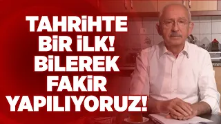 'Tarihte Bir İlk! Bilerek Fakirleştiriliyoruz!' CHP Lideri Kemal Kılıçdaroğlu Evinin Mutfağı.. Haber