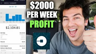 How To Make $2,000 PER WEEK Driving For Uber in 2023!