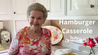 MeMe's Recipes | Hamburger Casserole