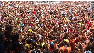 EDCITY BROCANDO NO SALVADOR FEST 2015 NO MEIO DA GALERA [HD]