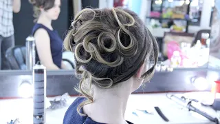 Причёска "Кольца" | Авторские причёски | Лена Роговая | Hairstyles by REM | Copyright © #hairstyles