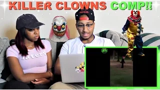 Creepy Clown Sightings Compilation 2016 (Real & Parodies) By ObeseFailTV Reaction!!!