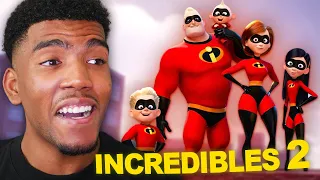 WATCHING THE INCREDIBLES 2 FOR THE FIRST TIME! (The Incredibles 2 Movie Reaction)