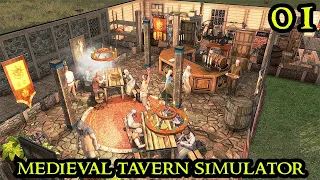 Crossroads Inn - A NEW Beginning || FULL GAME Medieval Tavern Simulation Management Part 01