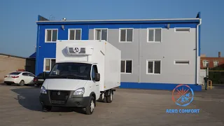 Пример монтажа автономного отопителя АэроКомфорт (Aero Comfort) на Газель (салон + фургон)