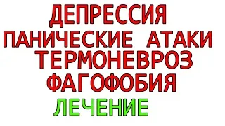 Депрессия Панические атаки СРК с-м раздраженного кишечника Термоневроз  Фагофобия Лечение Харьков