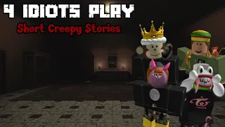 4 Idiots Short Robbery Mission | Roblox Short Creepy Stories