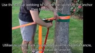 How to Setup a Slackline Kit with Ratchet - Absolute Slacklines