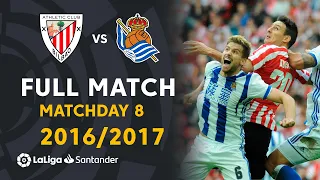 Athletic Club vs Real Sociedad (3-2) Matchday 8 2016/2017 - FULL MATCH