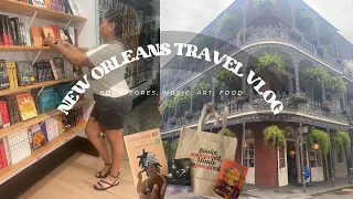 a weekend of book shopping in New Orleans! | TRAVEL VLOG