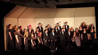 Soquel High Concert Choir performs Golden Slumber/Carry That Weight arr. by Mac Huff