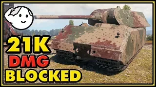 Maus - 21K Damage Blocked - World of Tanks Gameplay