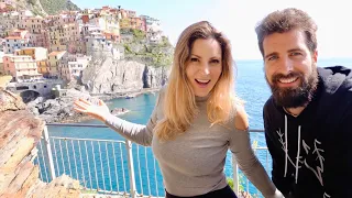 WE VISITED CINQUE TERRE and PORTOVENERE WITHOUT TOURISTS! Liguria -VAN LIFE ITALY