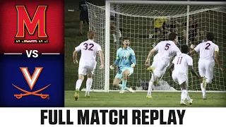 Maryland vs. Virginia Full Match Replay | 2023 ACC Men's Soccer