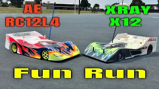 XRAY X12 2015 & Team Associated RC12L4 - Out For A Run