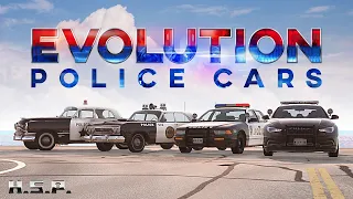 Evolution police cars