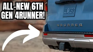 Goodbye V6! Toyota Officially Teases The 2025 6th Gen 4Runner!!!