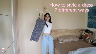 How to style a dress 7 different ways