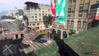 GTA V / rockets vs insurgent/ps4 gameplay