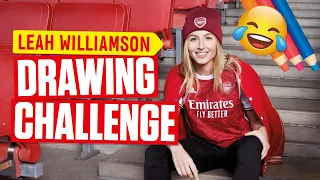 LEAH WILLIAMSON DRAWING CHALLENGE! ✏️🙌