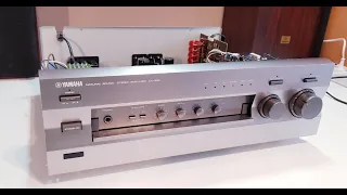 YAMAHA AX-396 Amplifier - inside look - after repair and maintenance