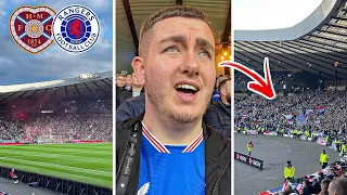 HEARTS VS RANGERS | 1-3 | CRAZY PYRO SCENES & UNION BEARS ERUPT AS RANGERS WIN AT HAMPDEN!!!