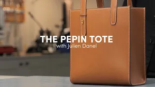 The Pepin Tote Trailer - Leathercraft Tutorial with Peter Nitz craftsman Julien Danel