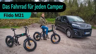 Das Fahrrad für alle Camper - Fiido M21 klappbar und platzsparend für jedes Wohnmobil