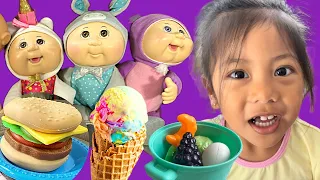 Dhaynna Cooked and Made Ice Cream for Baby Dolls toys