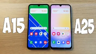 SAMSUNG GALAXY A15 VS GALAXY A25 - ЧТО ВЫБРАТЬ? ПОЛНОЕ СРАВНЕНИЕ!