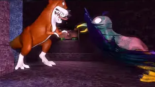 Roblox Animation : Garten of banban 4 How Evil Opila Bird Fight VS Kittysaurus