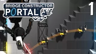 ПОРТАЛЬНЫЙ СТРОИТЕЛЬ | Bridge Constructor Portal |1|