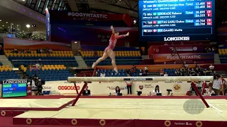 YILMAZ Tutya (TUR) - 2018 Artistic Worlds, Doha (QAT) - Qualifications Balance Beam