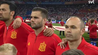 Anthem of Spain vs Portugal World Cup 2018