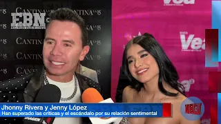 ¡AMOR PROHIBIDO! Jhonny Rivera defiende su relación con Jenny López pese a la diferencia de EDAD